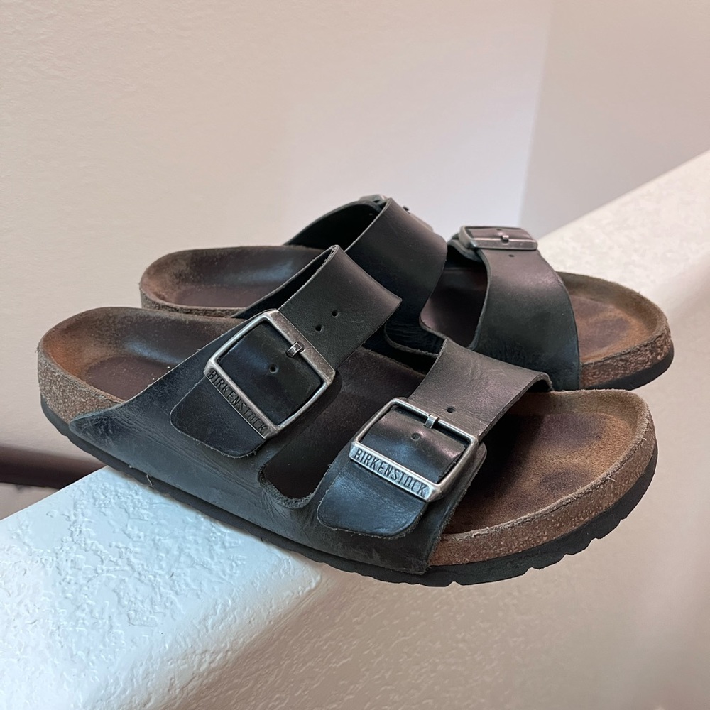 Birkenstocks (Black) size 39